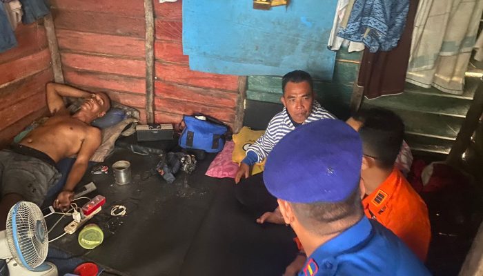 Tim Gabungan Berhasil Temukan 1 Nelayan Dalam Kondisi Selamat