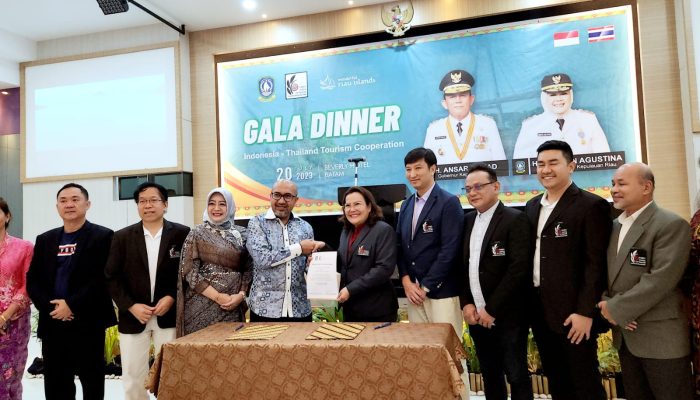 Pemprov Kepri Jalin Kerjasama dengan Dewan Pariwisata Thailand untuk Promosikan Pariwisata