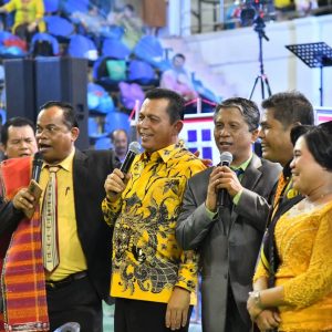 Gubernur Ansar Hadiri Peringatan HUT HKI Ke-9 di GOR Temenggung Abdul Jamal Batam