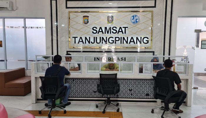 Perlu Dicontoh, Sistem Pelayanan Prima di Kantor Samsat Tanjungpinang