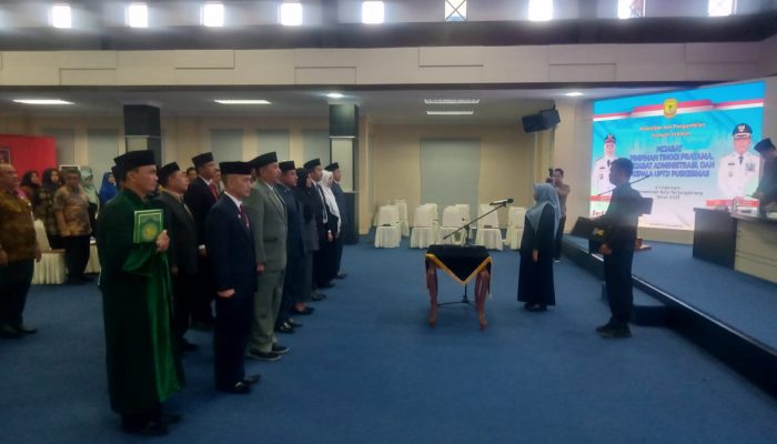 Wako Rahma Lantik 14 Pejabat Pemko Tanjungpinang