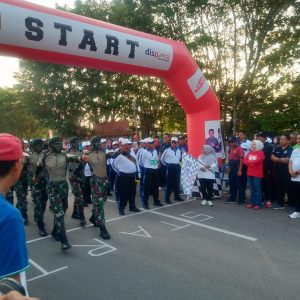Wako Rahma Lepas Gerak Jalan Proklamasi 17 Kilometer Di Terminal Sei Carang