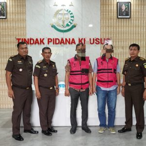 Dua Tersangka Dugaan Korupsi Jembatan Tanah Merah Bintan Masuk Rutan Tanjungpinang
