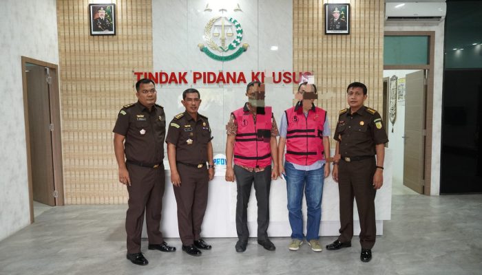 Dua Tersangka Dugaan Korupsi Jembatan Tanah Merah Bintan Masuk Rutan Tanjungpinang