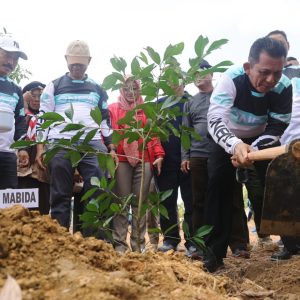 Hari Pramuka Ke-62 Dan Bulan Bakti Pramuka, Gubernur Ansar Tanam Pohon