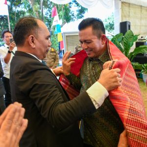 Gubernur Ansar Hadiri Perayaan HUT ke-40 HKBP Rogate Kijang