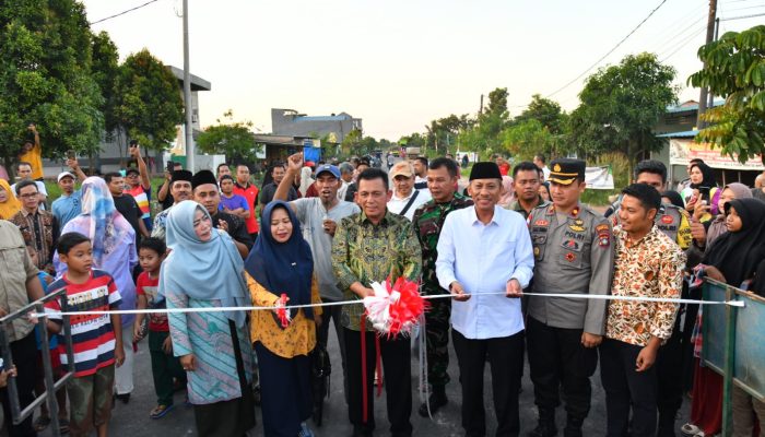 Setelah 10 Tahun Menanti, Kini Warga Tiban Indah Menikmati Jalan yang Mulus