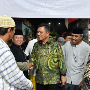 Silaturahmi Bersama Masyarakat Perumahan Taman Sari,  Ansar Dorong Pembangunan Fasum