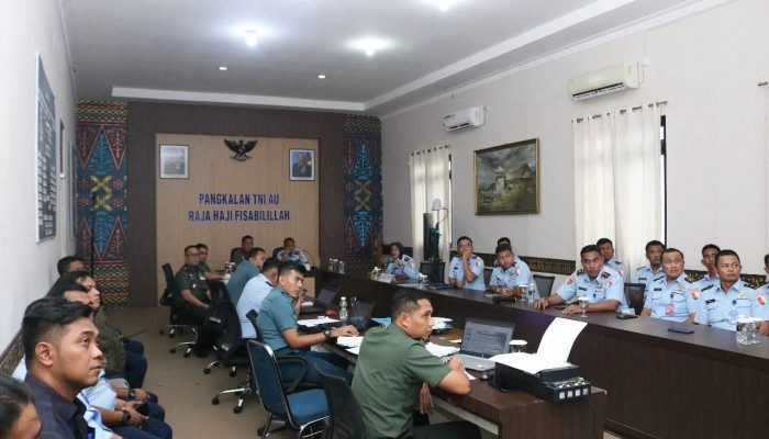 Tim Audit Kinerja Itjen TNI Kunjungi Lanud RHF Tanjungpinang