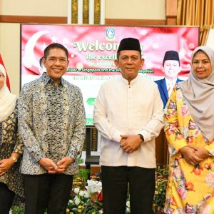 Gubernur Ansar Menjamu Minister Maliki Osman, Pererat Hubungan Kepri dan Singapura