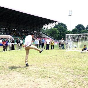 Turnamen Sepakbola NFA Cup 3 Dibuka, M.Rudi : Ciptakan Atlet Berprestasi dan Membanggakan