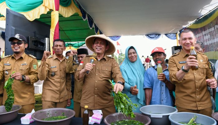Jaga Ketahanan Pangan, Gubernur Kepri Salurkan Bantuan Pertanian di Desa Semedang Natuna
