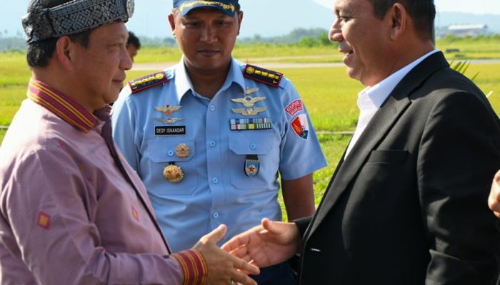 Dijadualkan Jadi Irup Detik-Detik Proklamasi,  Mendagri RI Tiba Di Natuna 