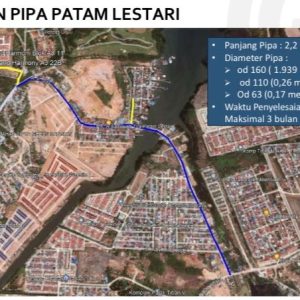 BU SPAM BP Batam Bangun Jaringan Baru di Daerah Saguba dan Tiban