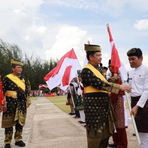 Upacara HUT Kemerdekaan RI Ke-78 Tingkat Provinsi Kepri di Natuna Berlangsung Khidmat