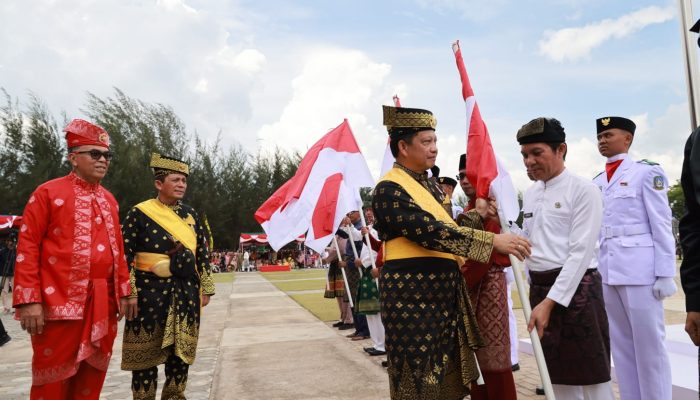 Upacara HUT Kemerdekaan RI Ke-78 Tingkat Provinsi Kepri di Natuna Berlangsung Khidmat