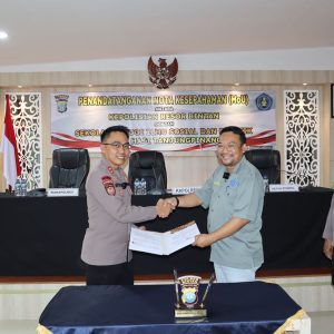 Polres Bintan Dan Stisipol Raja Haji Tanjungpinang Kerjasama di Bidang Pendidikan