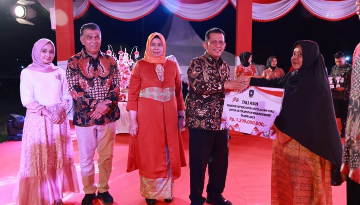 Pemprov Kepri Beri Bantuan Untuk 433 Veteran di Kepri Sebesar Rp1,299 Miliar