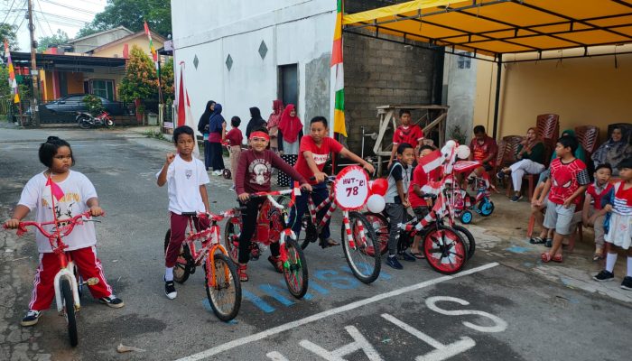 Semarakkan HUT Kemerdekaan RI Ke-78, Warga Kelurahan Hingga RT Gelar Kegiatan