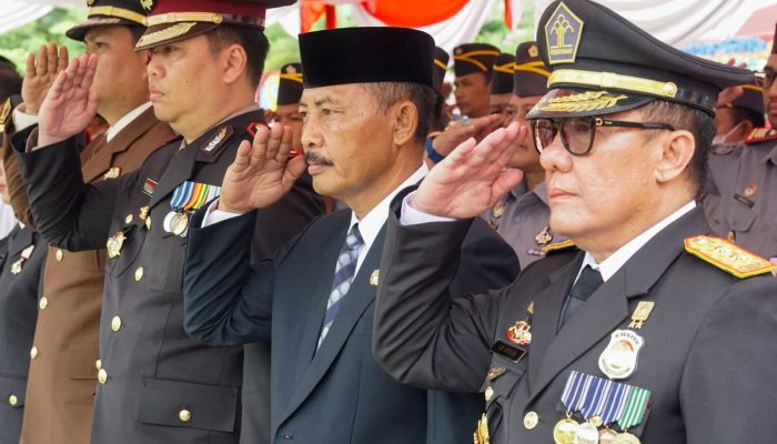 Sekdaprov Adi Hadiri Upacara HDKD di Kanwil Kumham Kepri