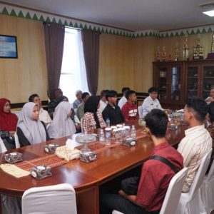 Wabup Natuna Terima Kunjungan 15 Calon Mahasiswa Penerima Beasiswa Universitas Pertamina  