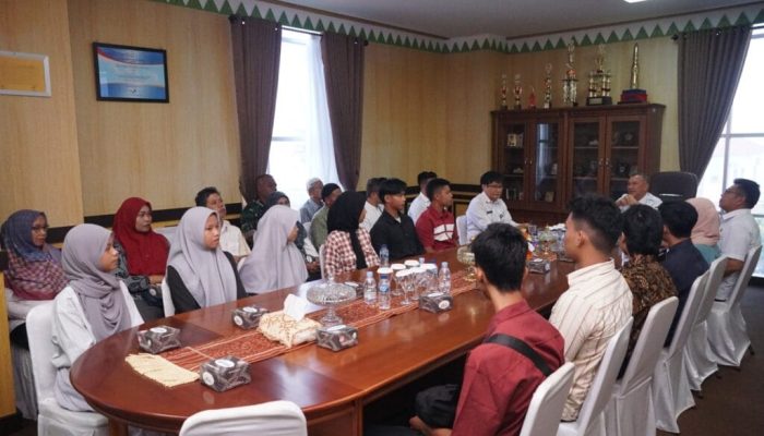 Wabup Natuna Terima Kunjungan 15 Calon Mahasiswa Penerima Beasiswa Universitas Pertamina  