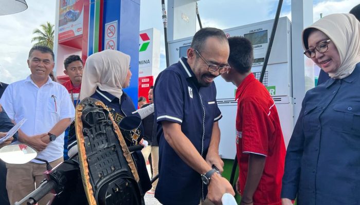 BPH Migas dan Pertamina Patra Niaga Resmikan Lembaga Penyalur BBM di Natuna