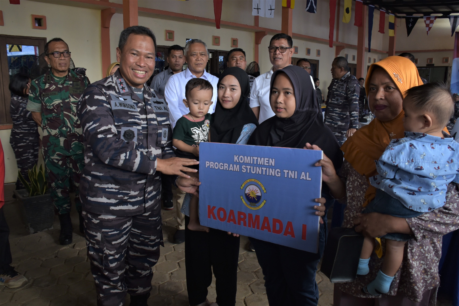 Koarmada I Gelar Baksos dan Bakkes TNI-Polri di Kampung Bugis Tanjungpinang