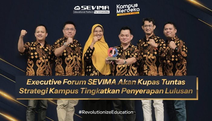 Pakar Executive SEVIMA Akan Kupas Kiat Kampus Cegah Lulusan Sarjana Nganggur