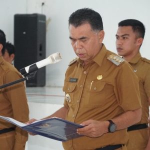 Lantik 79 Pejabat Administrator dan Pengawas, Wan Siswandi : Jaga Amanah Jabatan Sepenuh Hati