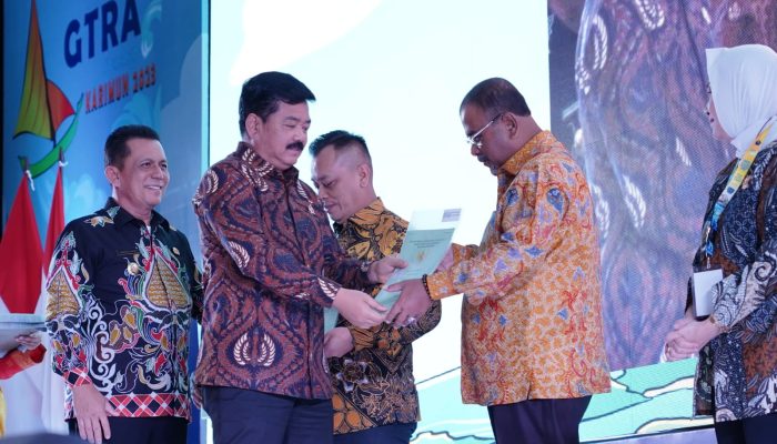 Wujudkan Kepastian Hukum Atas Tanah Warga, Menko Airlangga Buka GTRA Summit 2023 di Karimun