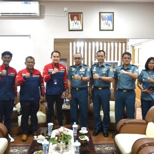 Jalin Kerjasama Dan Silaturahmi, Danlantamal IV Terima Kunker PT Pelni Cabang Batam