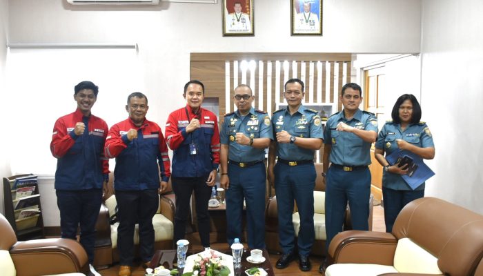 Jalin Kerjasama Dan Silaturahmi, Danlantamal IV Terima Kunker PT Pelni Cabang Batam