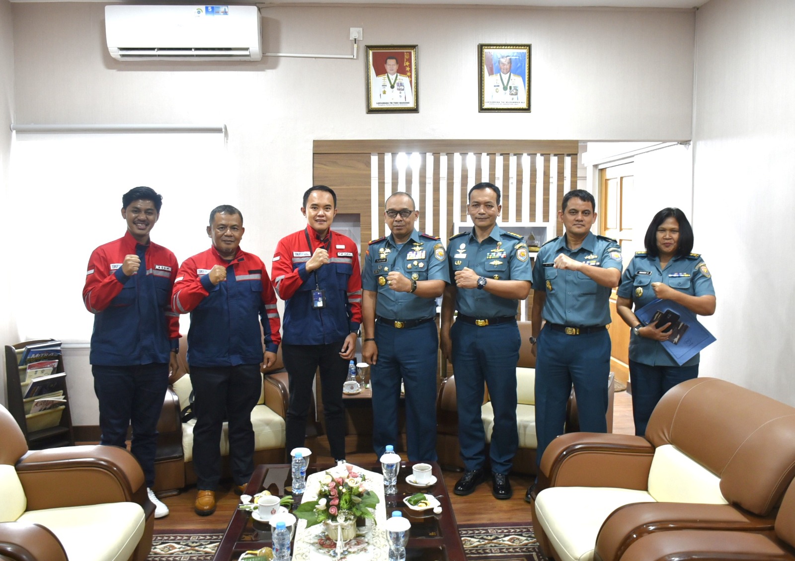 Jalin Kerjasama Dan Silaturahmi, Danlantamal IV Terima Kunker PT Pelni Cabang Batam