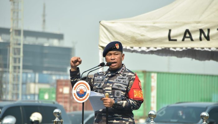KTT Asean Ke-43, Pangkoarmada 1 Pimpin Apel Gelar Pasukan Satgasla PAM VVIP