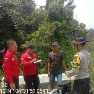 Cegah Karhutla, Polres Bintan Patroli Terpadu Di Bukit Samak Hingga Bukit Gajah