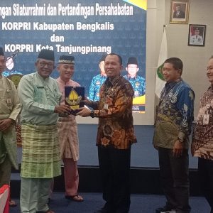 KORPRI Bengkalis Silaturahmi Dan Pertandingan OR Dengan KORPRI Tanjungpinang 