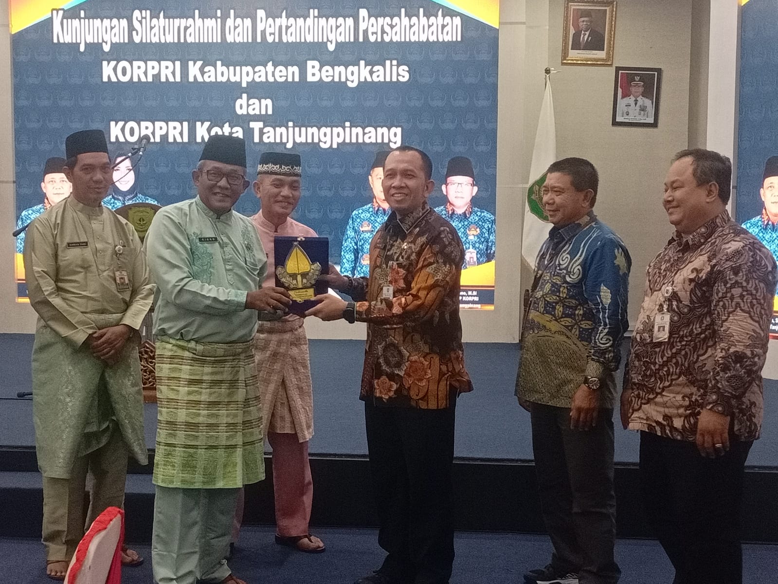 KORPRI Bengkalis Silaturahmi Dan Pertandingan OR Dengan KORPRI Tanjungpinang 