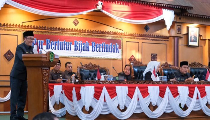 DPRD Tanjungpinang Sahkan Ranperda APBD P TA 2023, Anggaran Pemilu 40 Persen Dari Hibah Daerah 