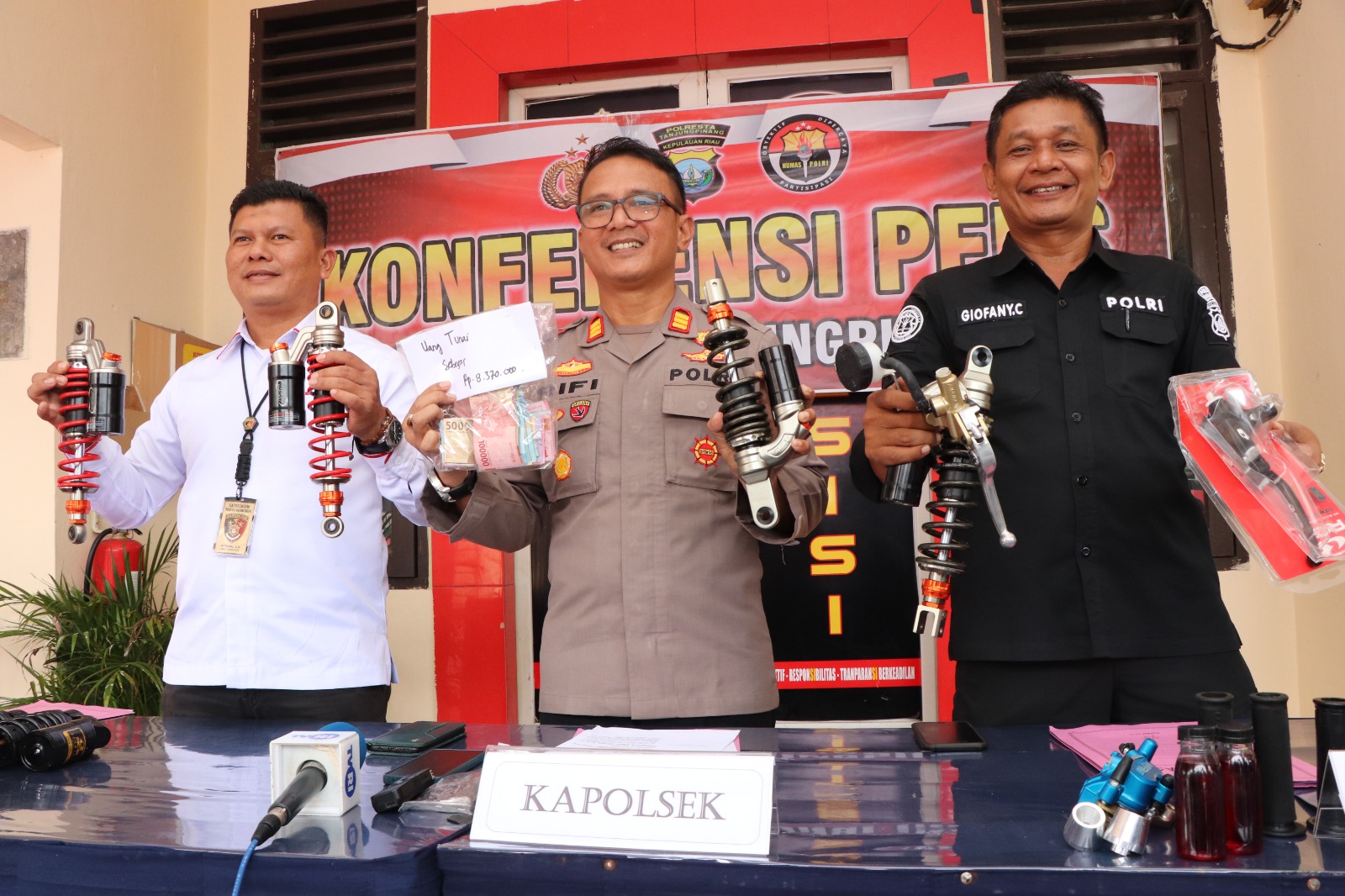 4 Pelajar Curi Spare Part Motor Di Toko Spare Part Motor Tanjungpinang