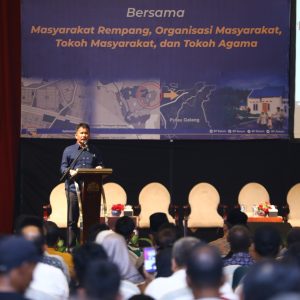 Kepala BP Batam Kembali Berdialog Bersama Masyarakat Rempang Batam