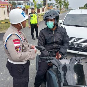 Operasi Zebra Seligi, Propam Polres Bintan Periksa Kelengkapan Kendaraan Personil