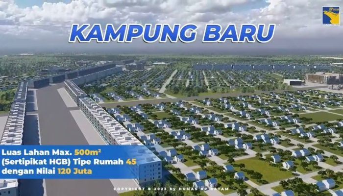 Warga Rempang Akan Direlokasi ke Dapur 3 Sijantung, Hunian Sementara Dan Biaya Hidup Ditanggung