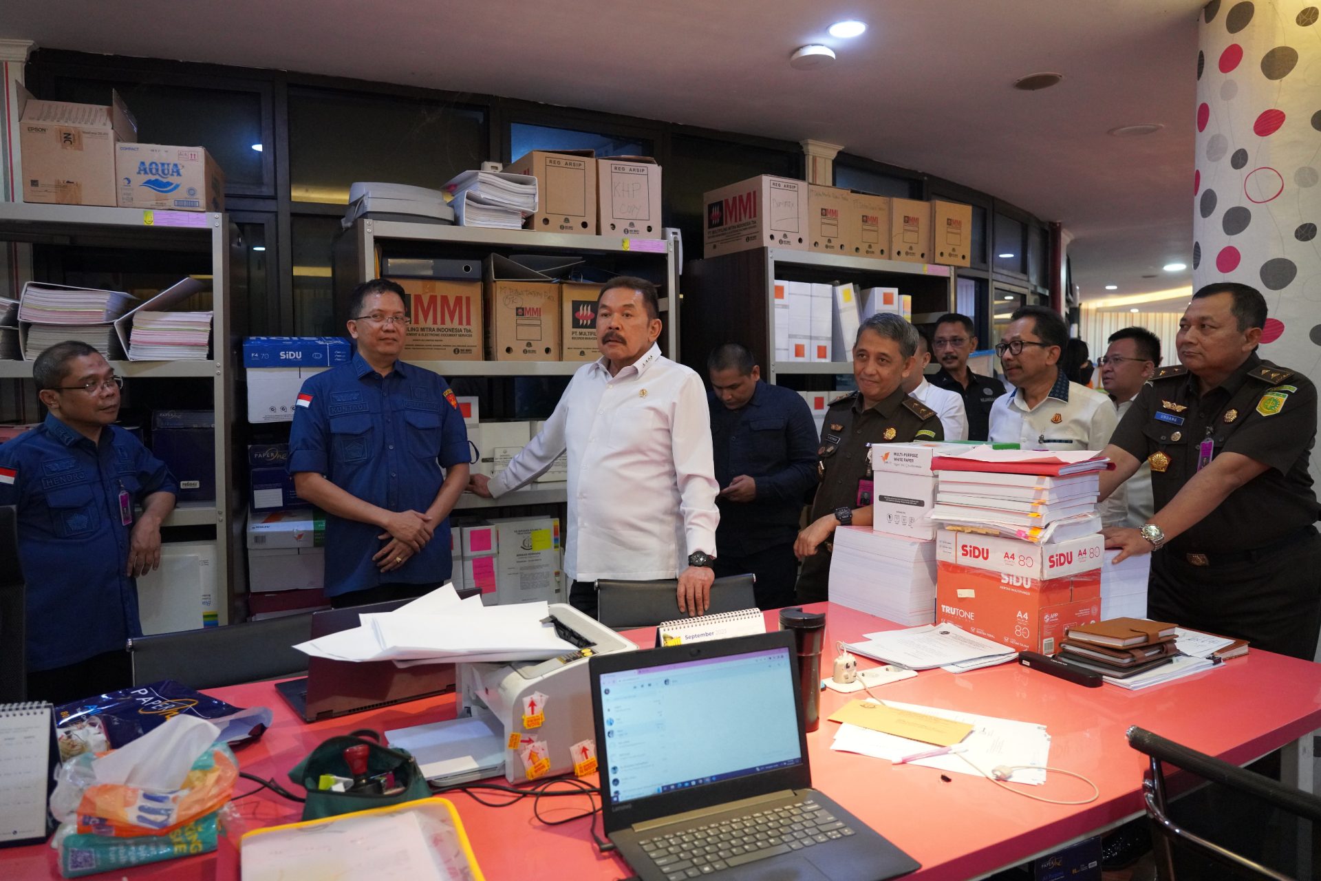 Sidak Beberapa Bidang Di Kejagung, ST Burhanuddin : Jangan Ada Campur Tangan Politik Dalam Tegakkan Hukum