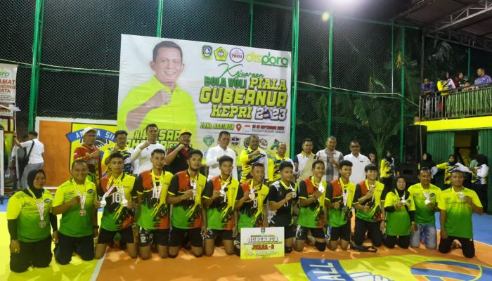 Gubernur Ansar Resmi Tutup Kejuaraan Gubernur Cup Tahun 2023 Zona Vl Kabupaten Karimun