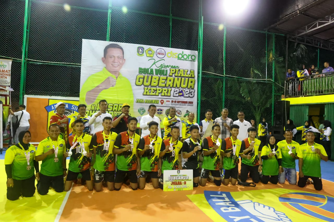 Gubernur Ansar Resmi Tutup Kejuaraan Gubernur Cup Tahun 2023 Zona Vl Kabupaten Karimun
