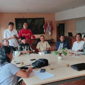 Firdaus Pimpin Rakor Persiapan Rapimnas SMSI Hadapi Pemilu 2024