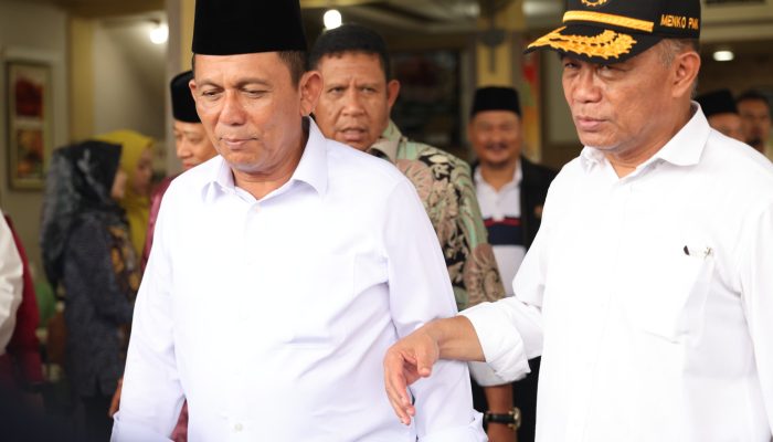 Akhiri Kunjungan di Tanjungpinang, Menko PMK Coffee Morning Bersama Gubernur Ansar