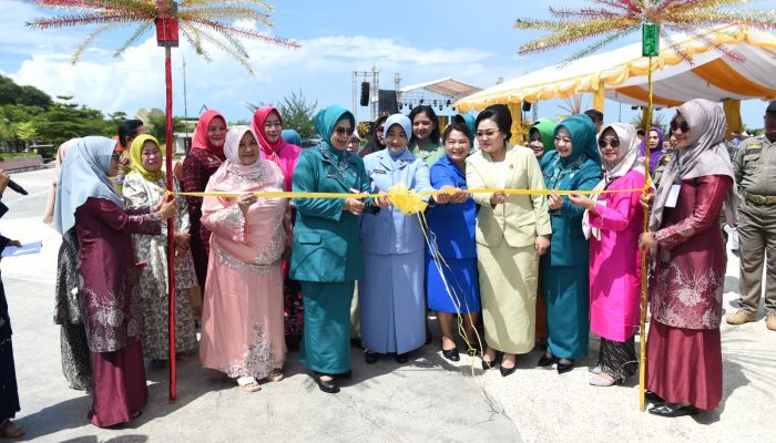 Dewi Ansar Buka Pameran dan Bazar Kuliner PKD Kepri