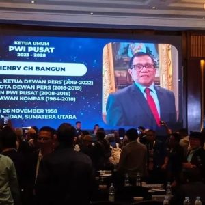 Hendry CH Bangun Terpilih Sebagai Ketua PWI Pusat Periode 2023-2028